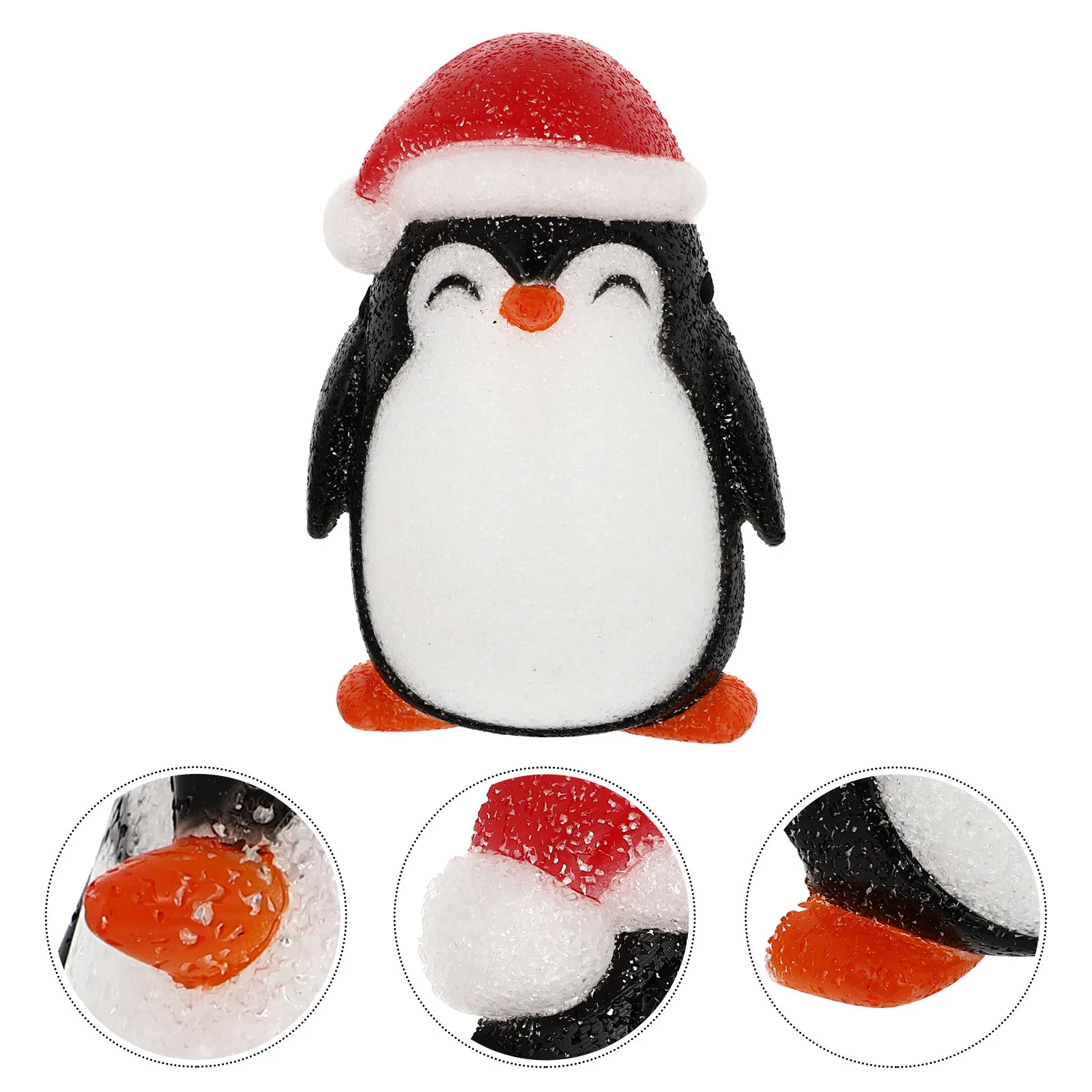 

1pc Christmas Penguin Hanging Lamp Shade White Eva Xmas Wall Light Cover Durable Decorative For Home Holiday Party Decor Festive