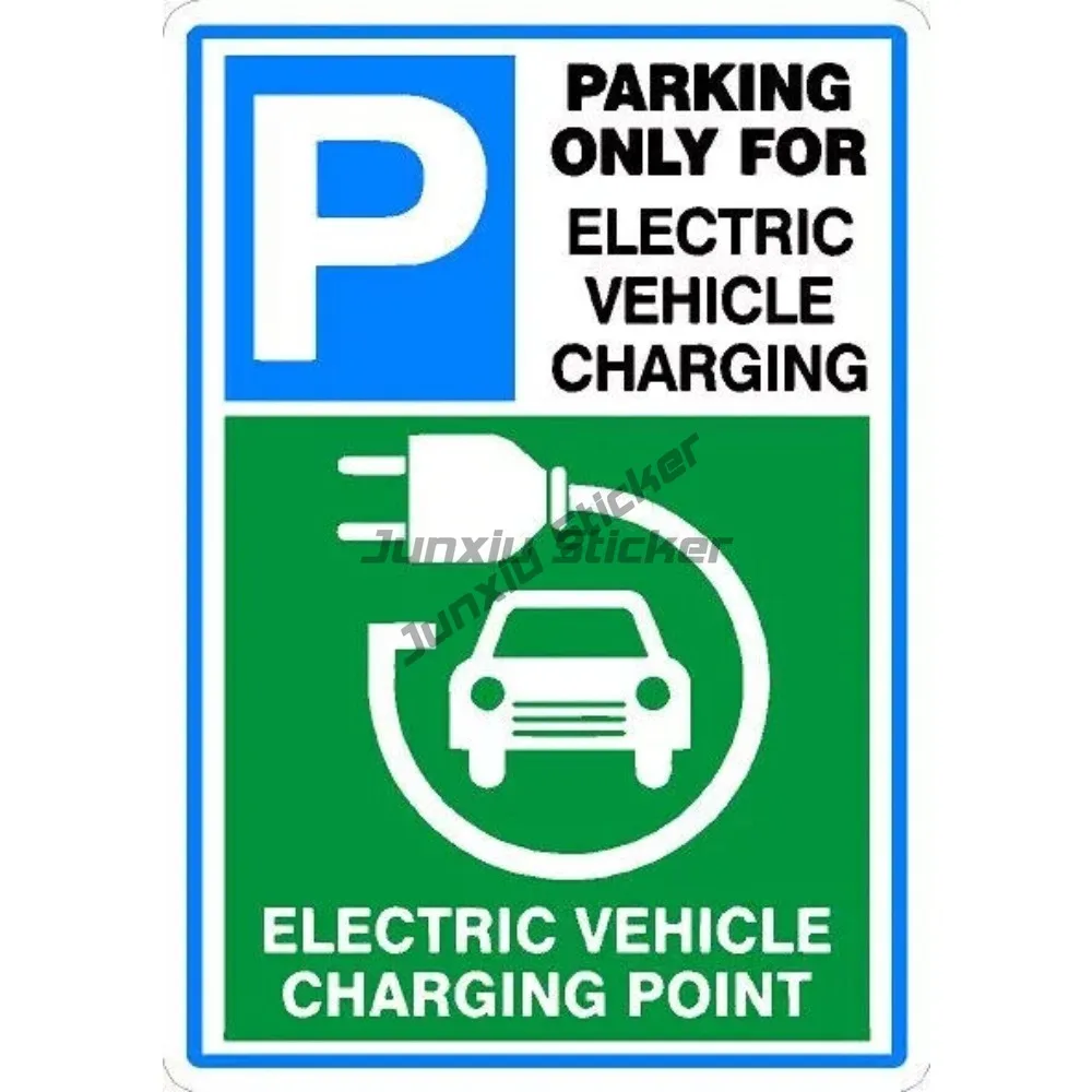 

Parking For Electric Vehicle Charging Ev Charging Signs & Stickers Various Sizes Accessories And Decals Camping Car D