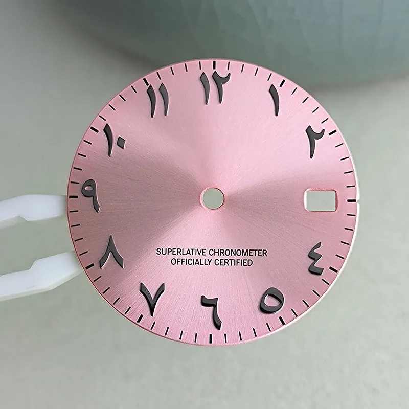 NH35 Dial NH36 Dial 28.5mm Arabic dial accessories for NH35 /NH 36 automatic mechanical movement watch accessories