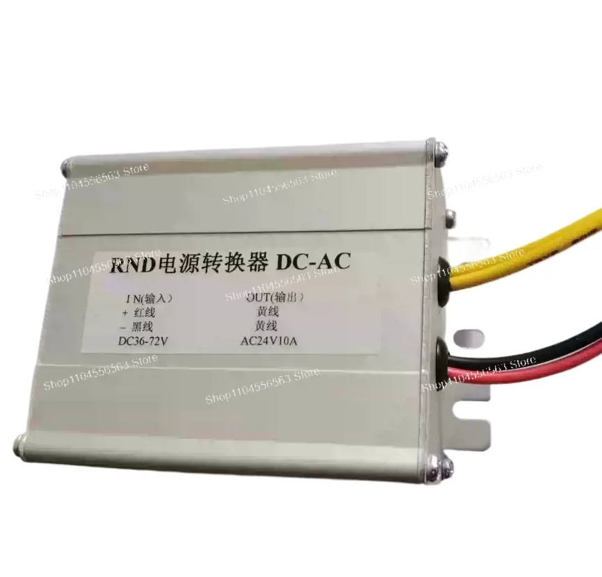 DC (12V/24V/48V) to AC (24V) Inverter Power Supply - Solar Pan/Tilt & Surveillance Dome Camera Compatible, 36V/48V Optional