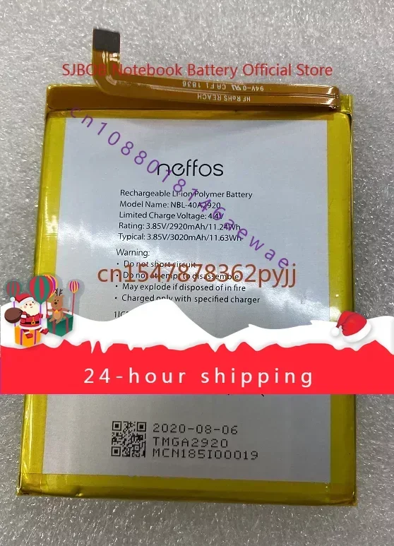 High quality products For TP-Link/Neffos C9A Tp706a Tp706c Mobile Phone Battery NBL-40A2920 Battery