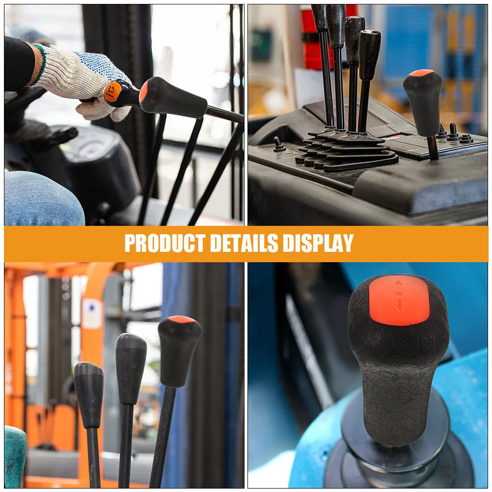 2Pcs Forklift Knob Replacement Plastic Lever Handle Shift Grip Forklift Parts Control Handle Knobs Replacement Knob