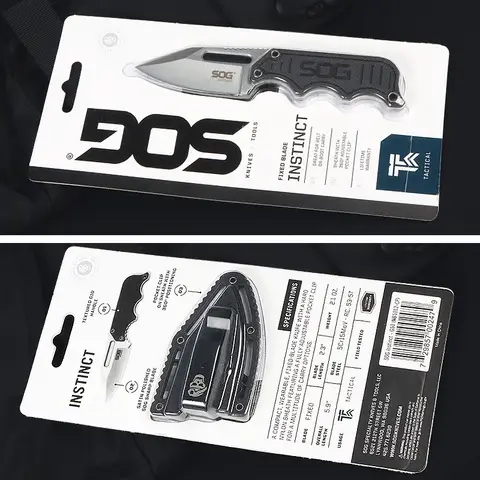 फुल टैंग ड्यूरेबल इंस्टिंक्ट फिक्स्ड नाइफ G10 हैंडल लाइटवेट मिनी पॉकेट EDC नेक चेन मल्टी टूल्स ABS प्लास्टिक शीथ के साथ 8 best sales मिनी ईडीसी चाकू - №1