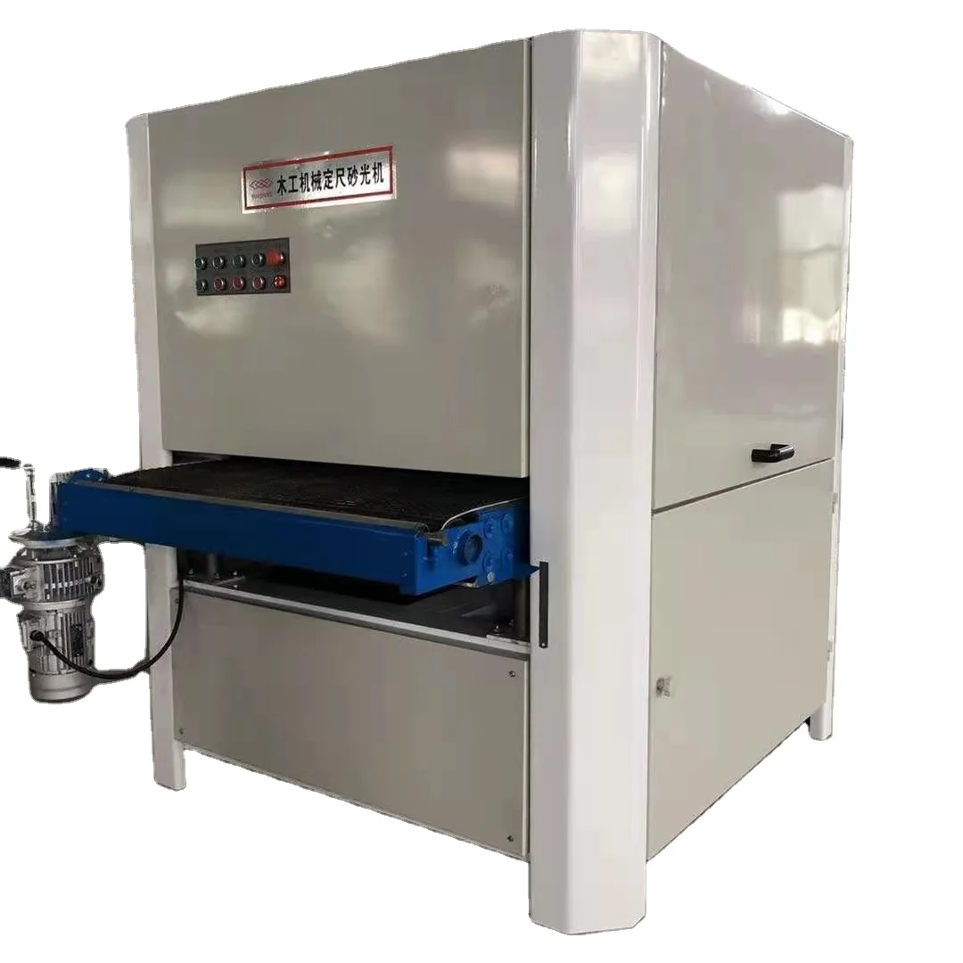High Precision Durable Plate Sander Woodworking Plank Polishing Machinery Plate Wide Belt Sander