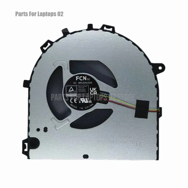 New Laptop CPU Cooling Fan for Lenovo IdeaPad Slim 5 14IRL8 Slim 5 14IAH8 Slim 5 14IRU9 Series 5F10S14107 5F10S14106 DFS5K12B159