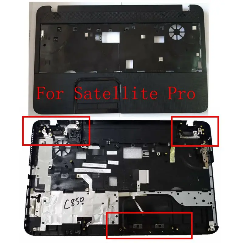 Imagem -05 - Capa de Proteção para Toshiba Satellite Capa com Touchpad Base Inferior para Laptop L850 L855 C850 C855 C855d