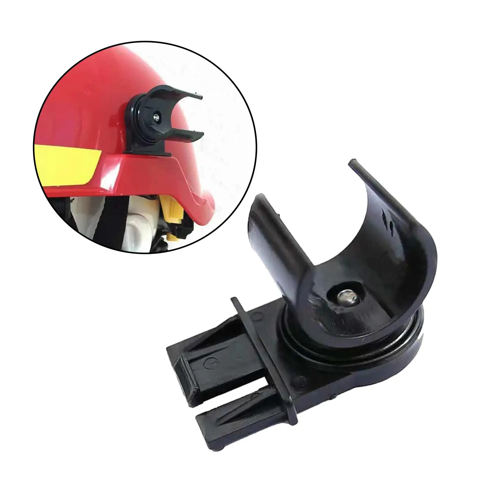 Hardhat Flashlight Holder Mount Bracket Helmet Clips for Headlamp for Outdoor