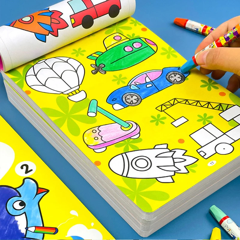 2000 Fälle von Kindern, die Malen, Skizzieren und kreative Graffiti-Kreativität lernen