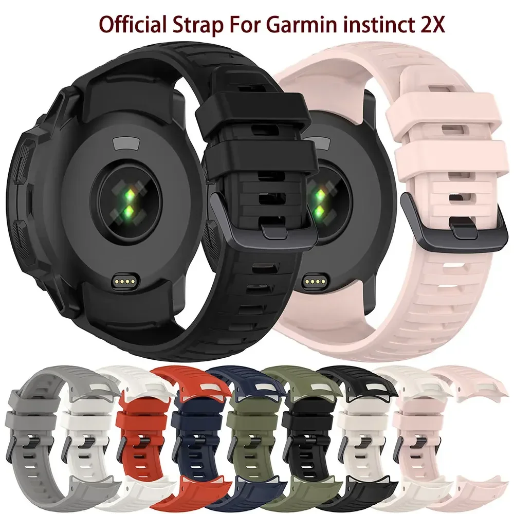 

Silicone Strap For Garmin instinct 2X Smart Watch Replacement Official Sport Bracelet For Garmin instinct 2X Band Correa