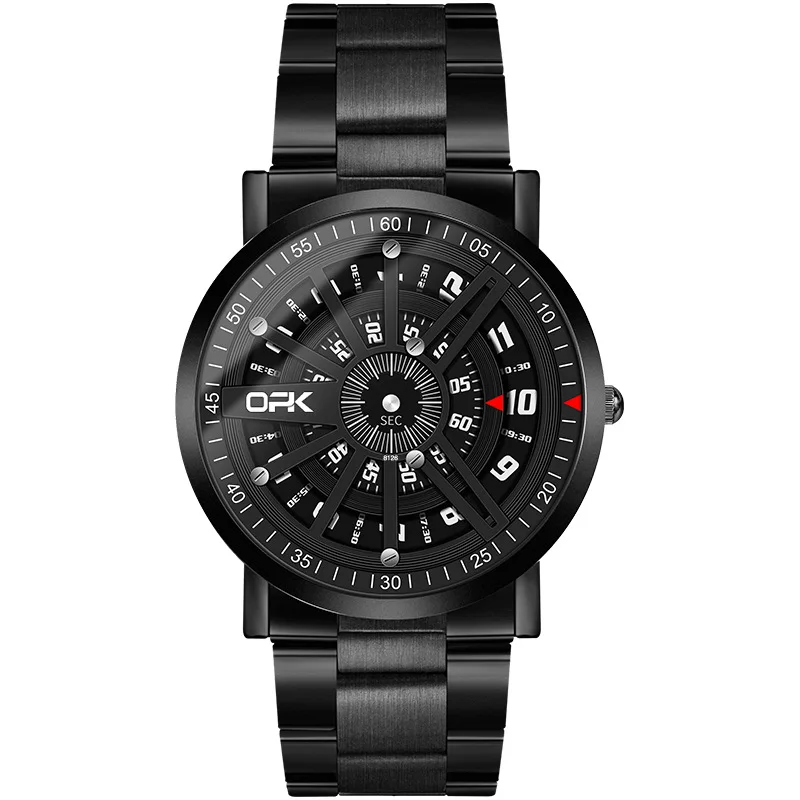 

OPK brand watches selling unique quartz watch men's multi-function chronograph watch men's watch