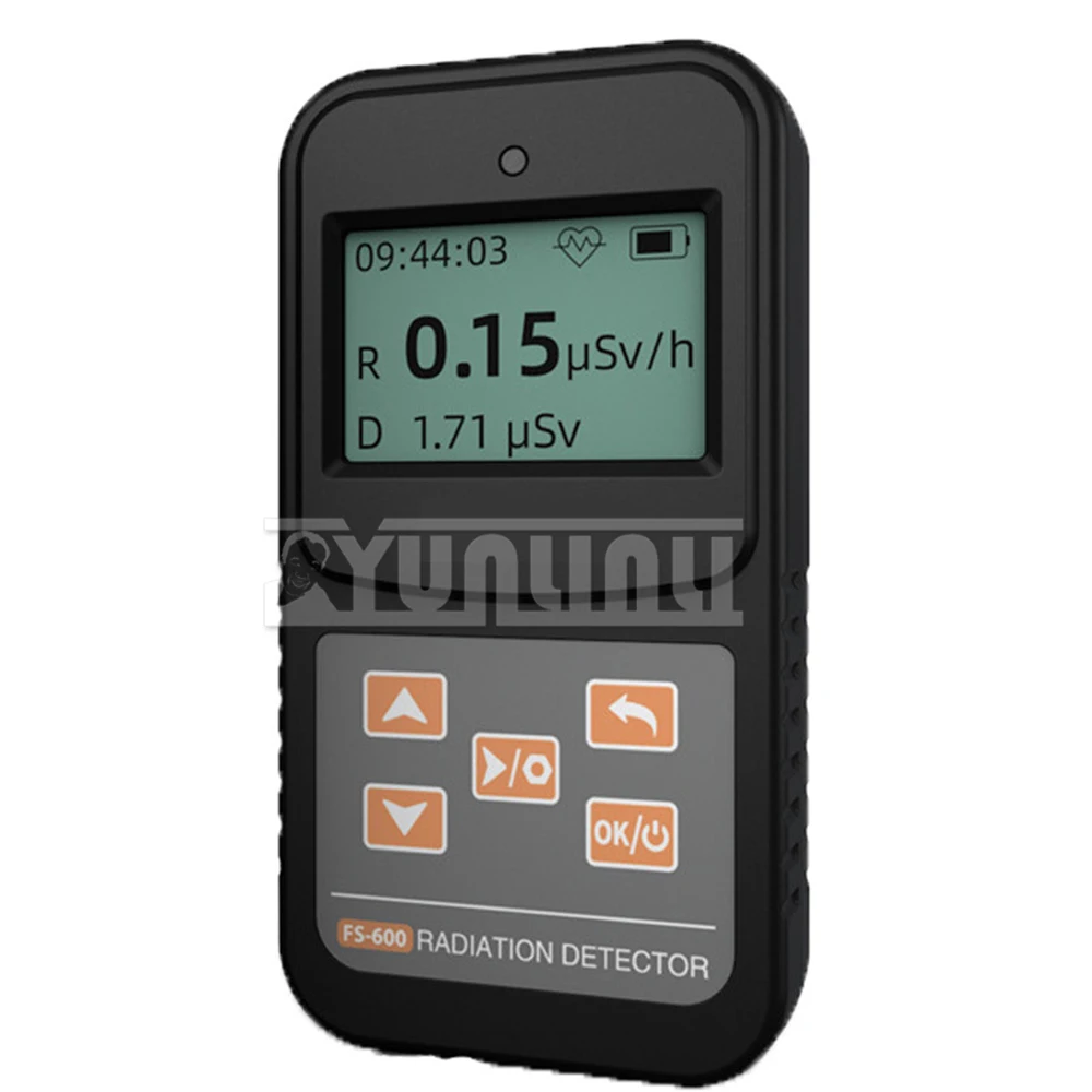 Radiation Dosimeter 0.1uSV/h-10mSV/h Nuclear Radiation Detector Radioactive Ray Radiation Testing Equipment  no battery