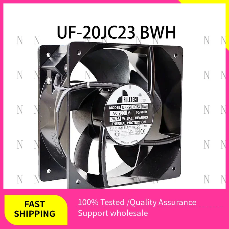 YJJ Novo grande volume de ar de resfriamento PARA ventilador FULLTECH 230VAC 205*90mm 70/98W UF-20JC23 BWH