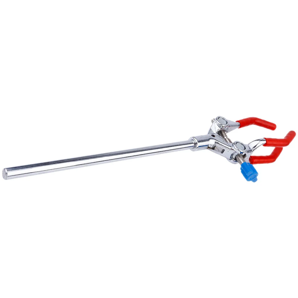 Flask Clamp Three-Claw Clip Swivel Extension Clamps Multipurpose Stainless Steel Burette Holder