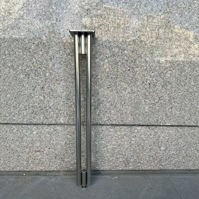 Industrial Style Table Legs Universal Furniture Base for Dining Desk/Bar Counter Stainless Steel Support Feet Modern Desk Frame