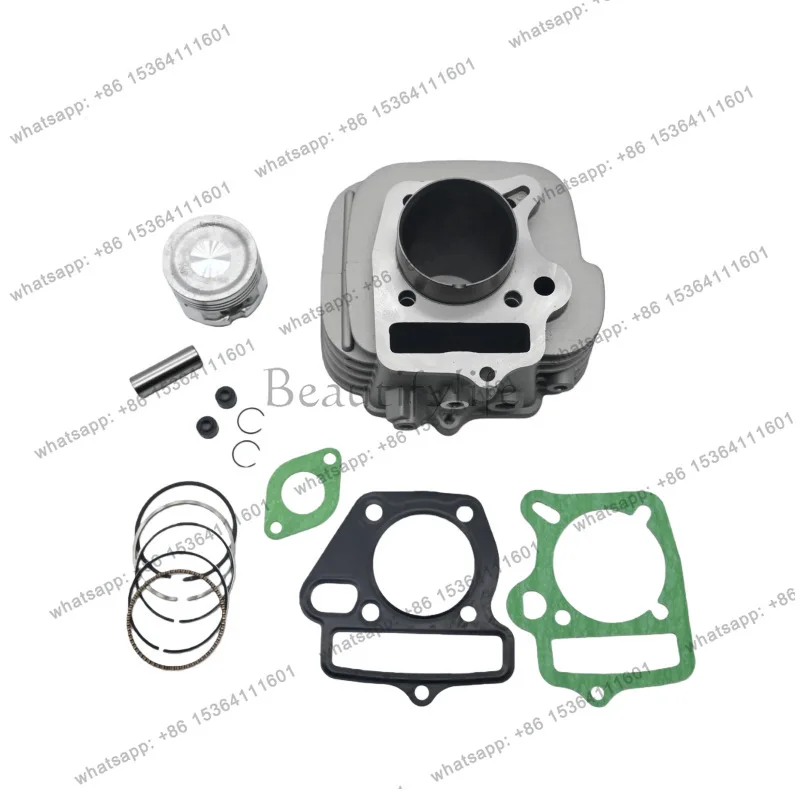 Factory Direct Sales Cross-border Motorcycles Suitable for 110-2 CA110 Cylinders, Cylinder Piston Parts