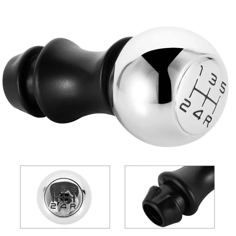 5 Speed Alloy MT Gear Shift Knob Car Accsesories For Peugeot 106 206 306 406 107 207 307 407 301 308 2008 3008 Citroen C2 C3 C4