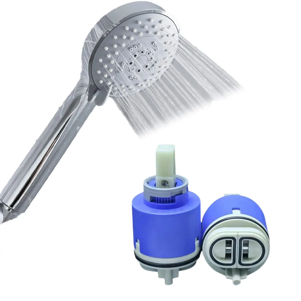 35mm Cartridge Shower Cartridge Bathroom Repair Plastic Construction Withstands Up To 95 C 50 Use Life Cycles For PBS 40