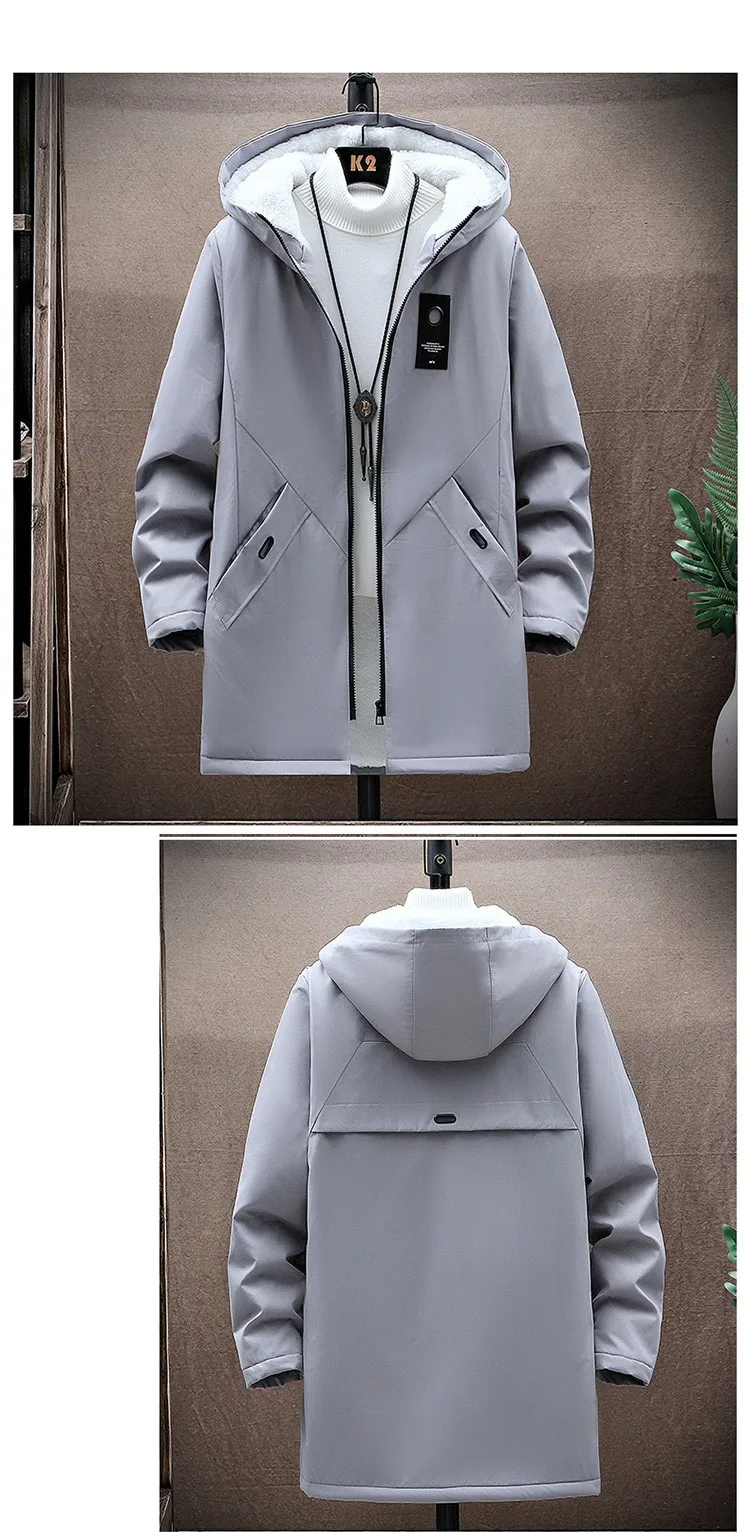2024 Men's Classic Fashion Trend Long Windbreaker Spring Autumn Men Casual Loose Large Size High-quality Hooded Coat 10 Sdd940e596c2b444f85c2cd20d6aed944j