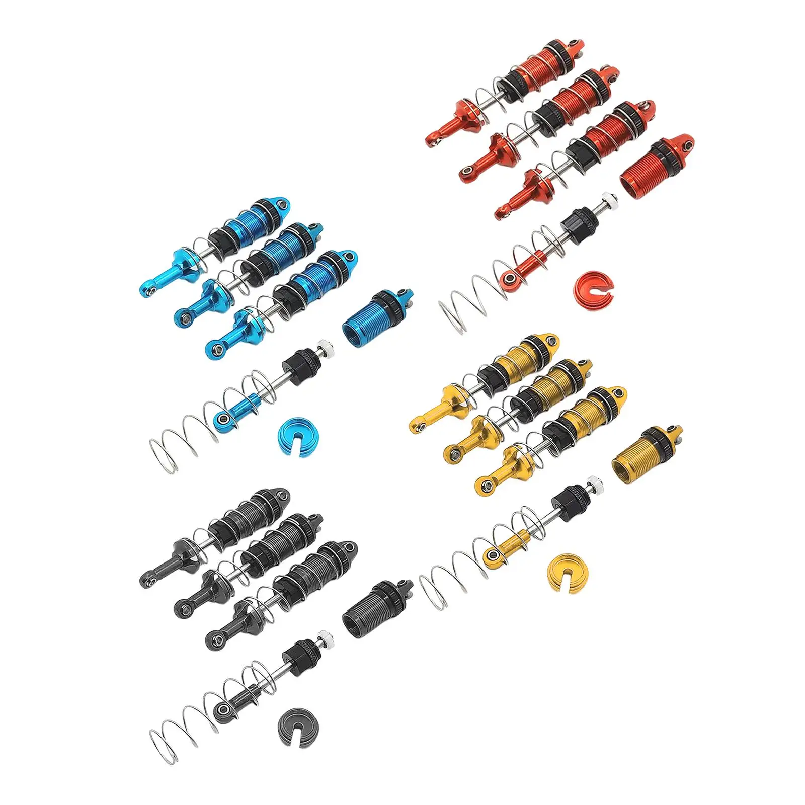 

Набор из 4-х обновленных масляных демпферов переднего/заднего амортизатора для MN G500 RC Rock Crawler Truck, замена модели автомобиля