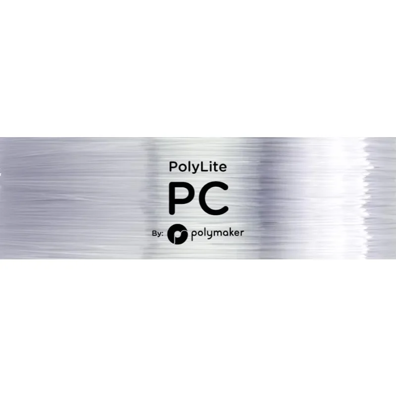 Polymaker Wholesale PolyLite PC 3D Filament 1.75mm Clear Polycarbonate Filament 1kg 3D Printer Filament