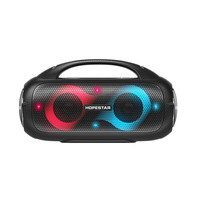 Hopestar A50 Mini Karaoke Box 80W High Power for Bluetooth Subwoofer for Outdoor Parties Portable Party Speaker