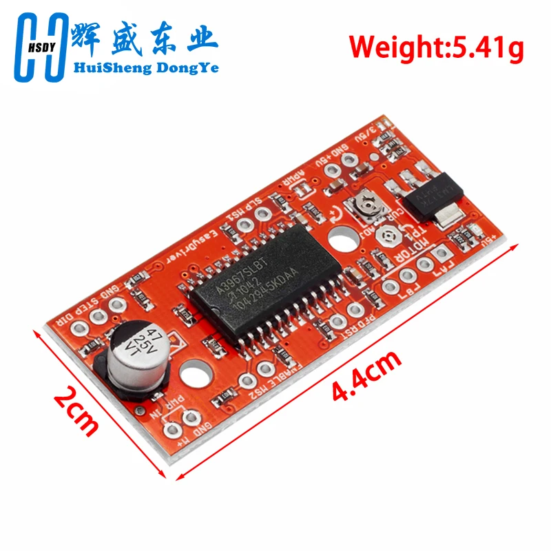 A3967 EasyDriver Stepper Motor Driver V44 For Arduino Development Board 3D Printer A3967 Module