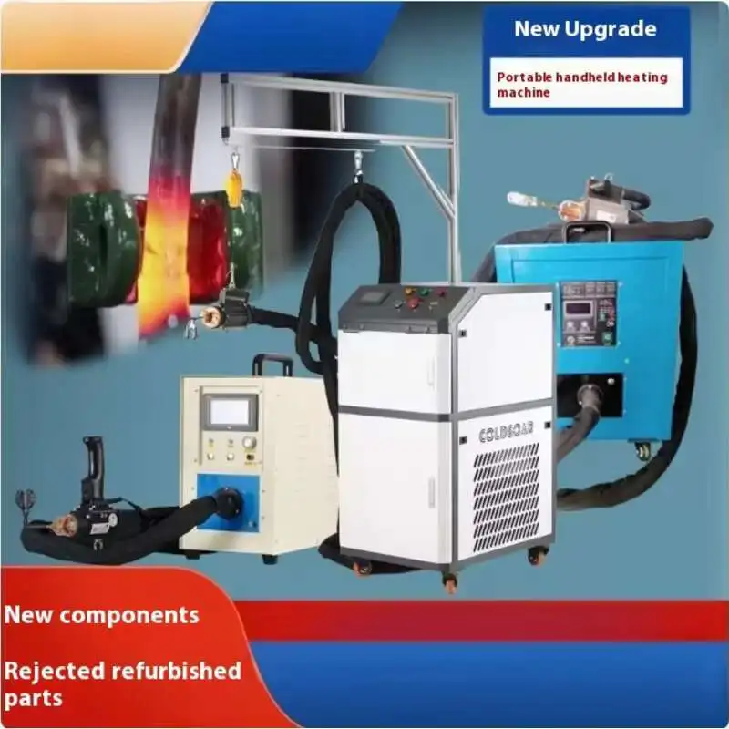 60KW Electromagnetic High Frequency Hand-held Induction Heating Machine Factory Specific High Frequency Copper Tube