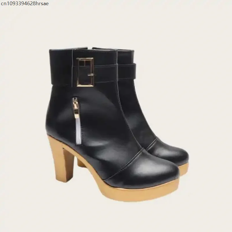 

2025 new Anime Game Zenless Zone Zero Section 6 Miyabi Boots Woman Kawaii Carnival Shoes Game Hoshimi Cosplay Shoes Miyabi Ears