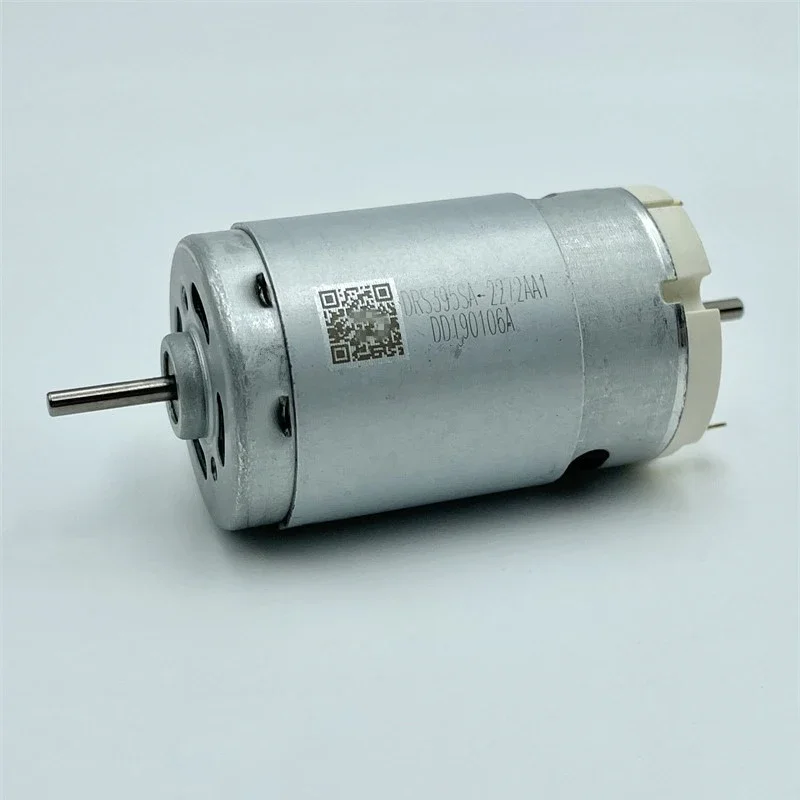 DRS395SA-2272 Carbon Brush Motor DC 12V 14.4V 18V 24V 11000 RPM High Speed Large Torque Dual Shaft for Sweeper Robot Cleaner