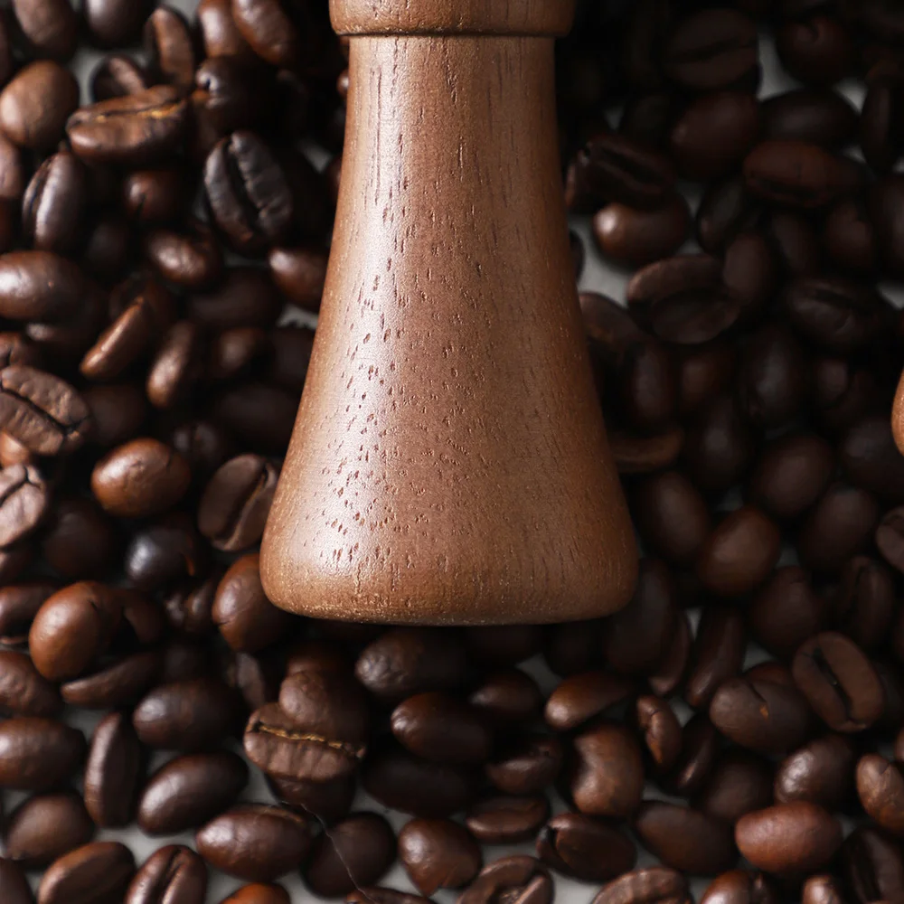 Holzgriff-Espresso-Reinigungsbürste - Nylonborsten, Siebträger- & Korb-Reiniger für Barista-Heimgebrauch – Detail 4