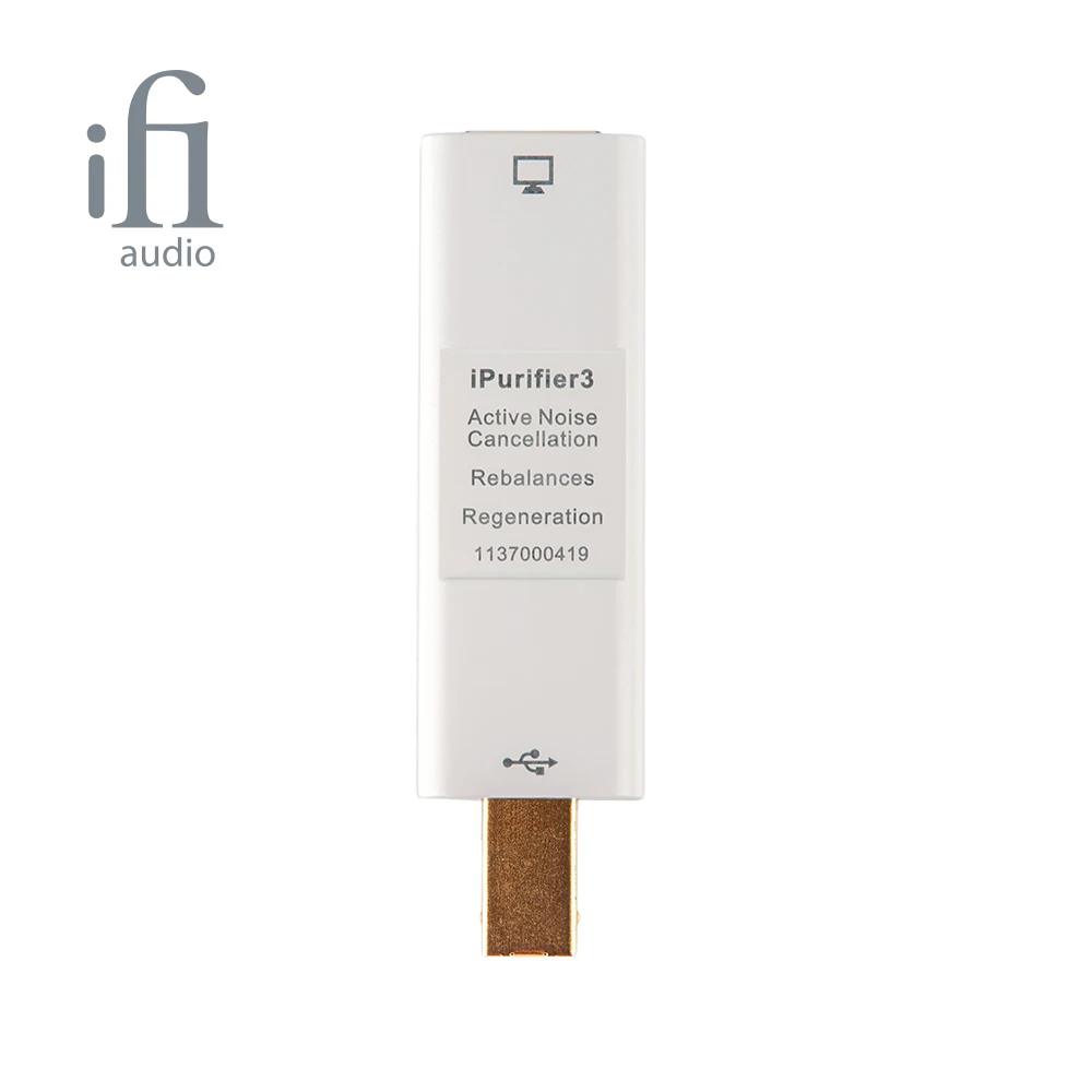 Filtre de Purification Audio USB iFi iPurifier 3, PC, Hifi, Réduction du Bruit, Alimentation, Format DSD/PCM/DXD, Transfert, Bouclier EMI