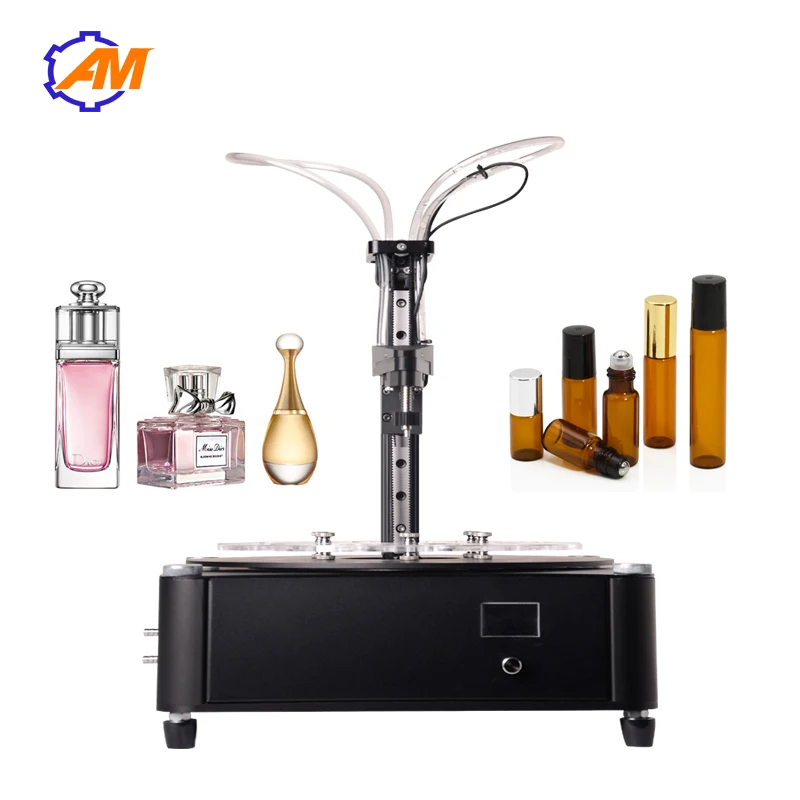 

Food Beverage Factory Spare Parts 10ml Small Perfume Bottle Filling Machine Glass/ Plastic 20 BPM 0-1000ml