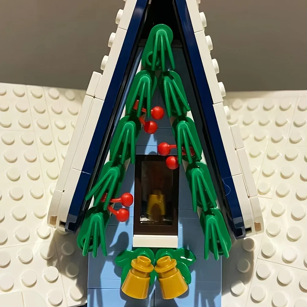 Bloques de construcción creativos para niños, juguete de ladrillos para armar nave Street View, ideal para regalo de Navidad, código 1445, Compatible con 110293