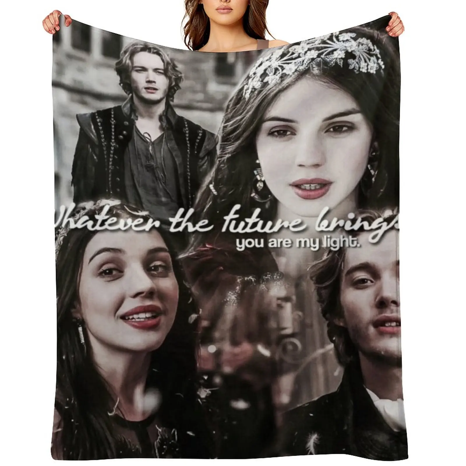 

Reign (Mary and Francis) Throw Blanket christmas gifts Quilt Designers Luxury Blankets