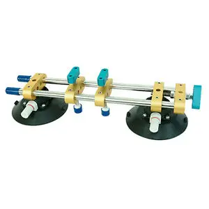 Seamless Seam Setter With 6-Inch Vacuum Suction Cups for Professional Countertop Installation Tool for Granite Stone Marble Slab