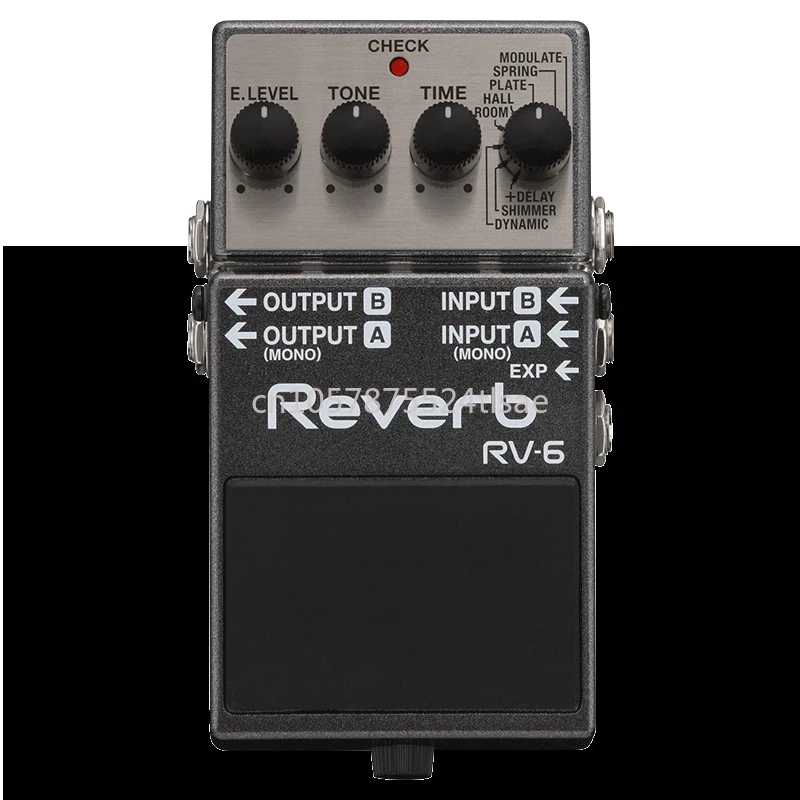 RV6 RV500 Reverb Mono Effect, Guitar Bass Reverb Comprehensive Effect