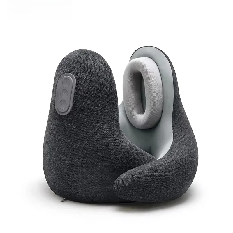 New comfortable cervical spine u-plane car office noise reduction memory foam travel neck pillow