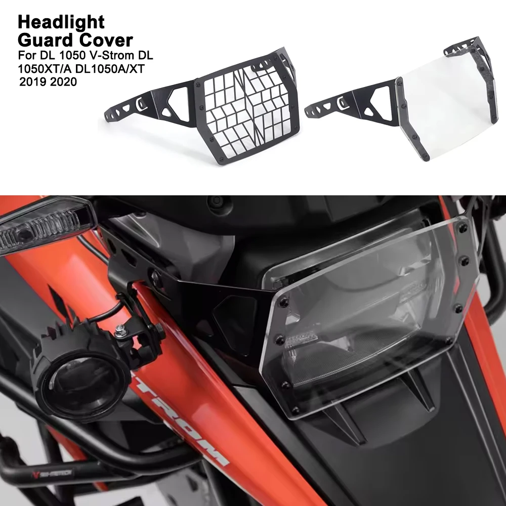 

Motorcycle Headlight Protector Grille Guard Cover For Suzuki DL 1050 V-Strom Vstrom DL1050XT/A DL1050A/XT 2019 2020