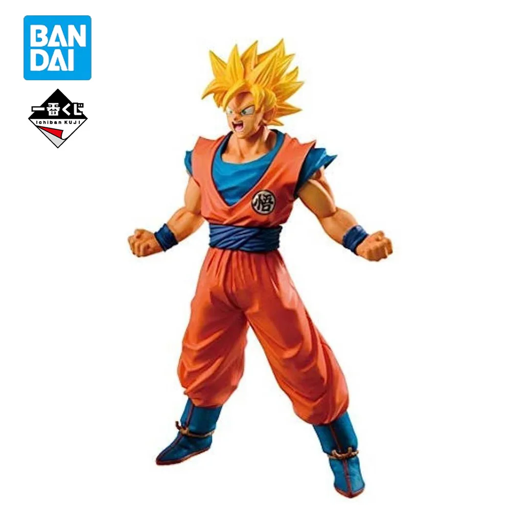 

Anime Dragon Ball Z Bandai Genuine Banpresto 18CM Son Goku Super Saiyan Action Figure Boxed Collection Model Toys Gifts