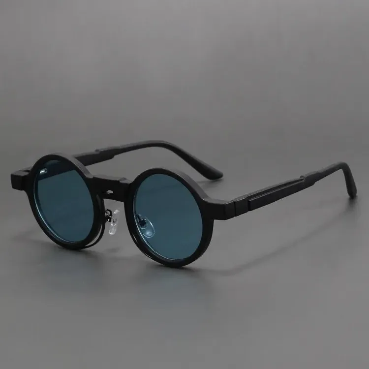 2026 New Retro Trendy Japanese Round Sunglasses women men luxury brand designer Niche Personality popular outdoor shades uv400