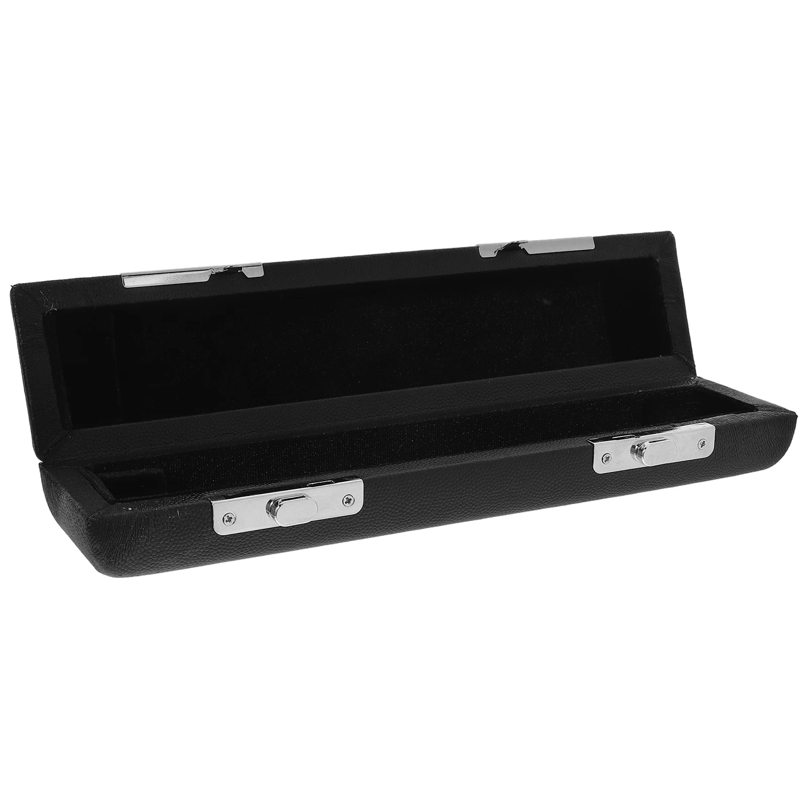 

Piccolo Case 16 Holes Black Safe Durable Storage Flute Box Musical Instrument Accessories Carry Charm Recorder