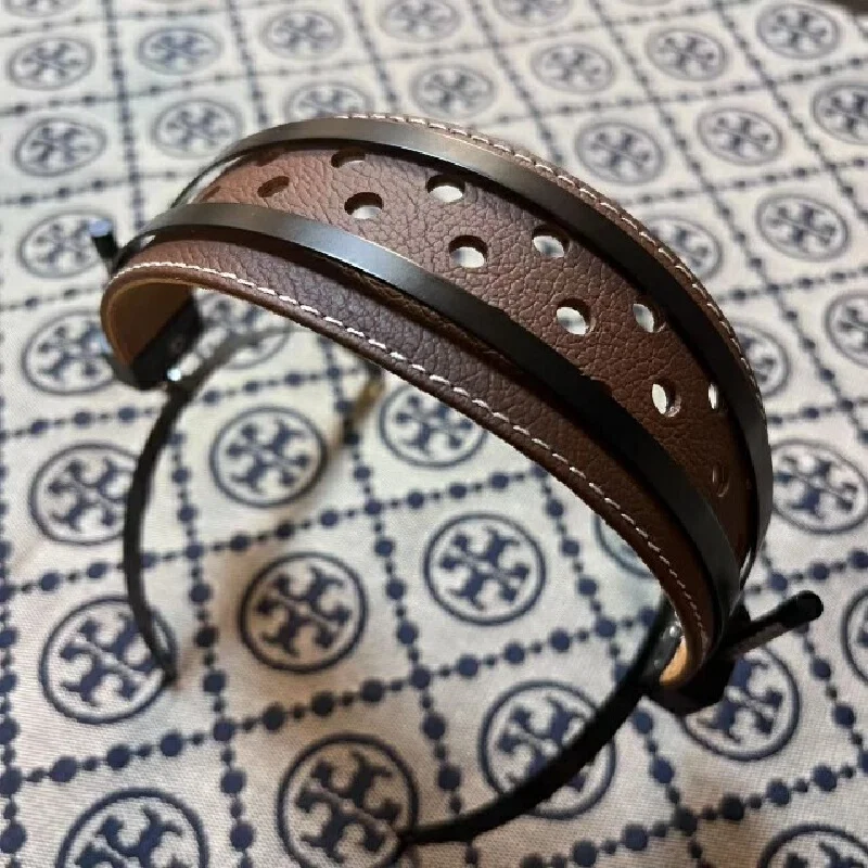 Replacement Headband For Over Ear Headphones Stainless Steel Genuine Leather Headband Bracket Diy Repair Part For Audio Users view 2