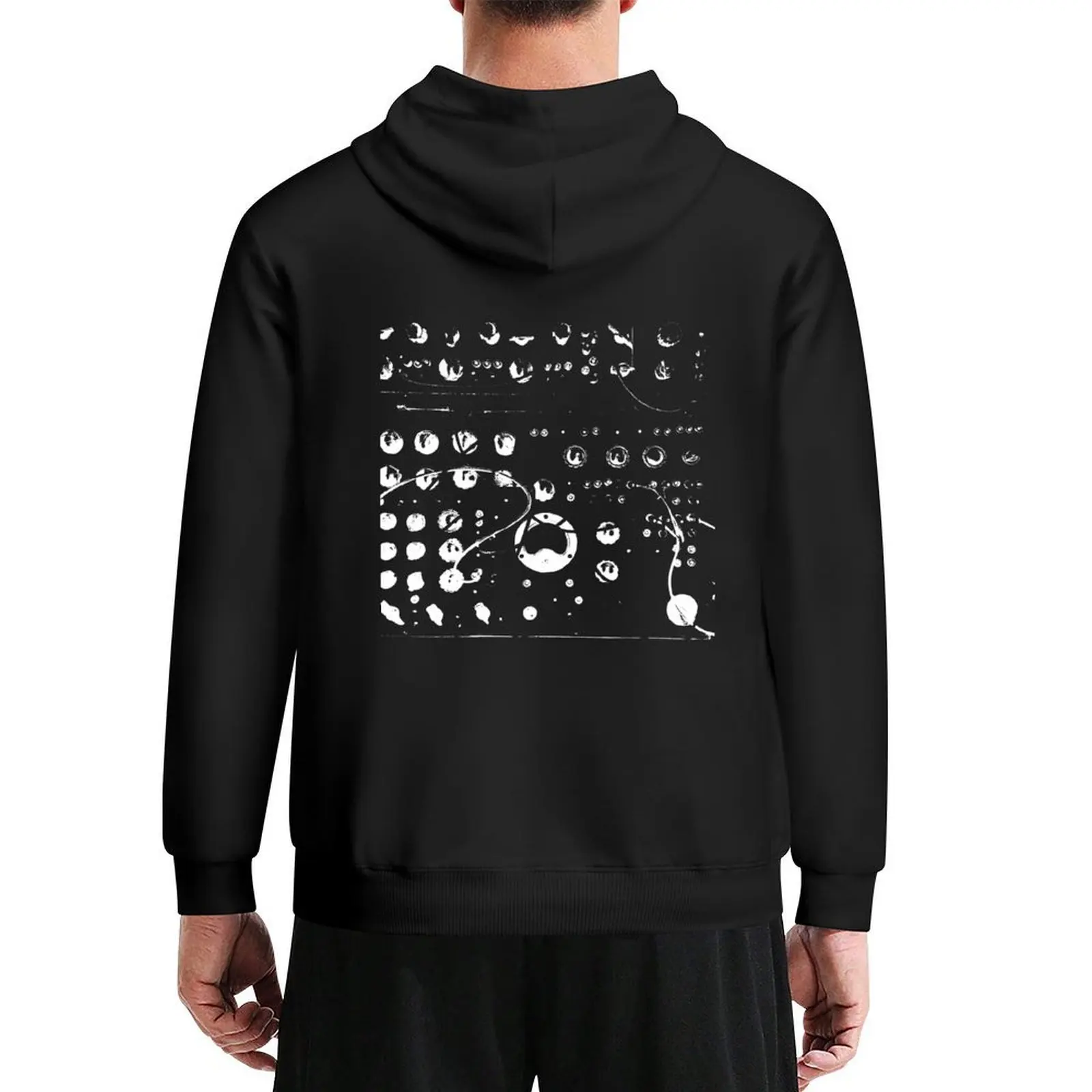 

Binary Analog Technology Synthesizer Hoodie male clothes anime clothes men's clothing men's hoodies