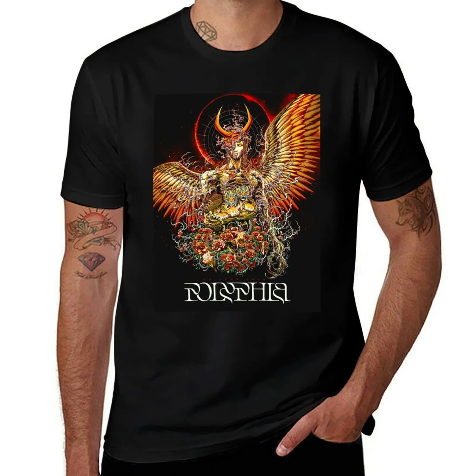 

Polyphia Art T-Shirt man t shirts high quality luxury brand t shirts for man cotton T-Shirt