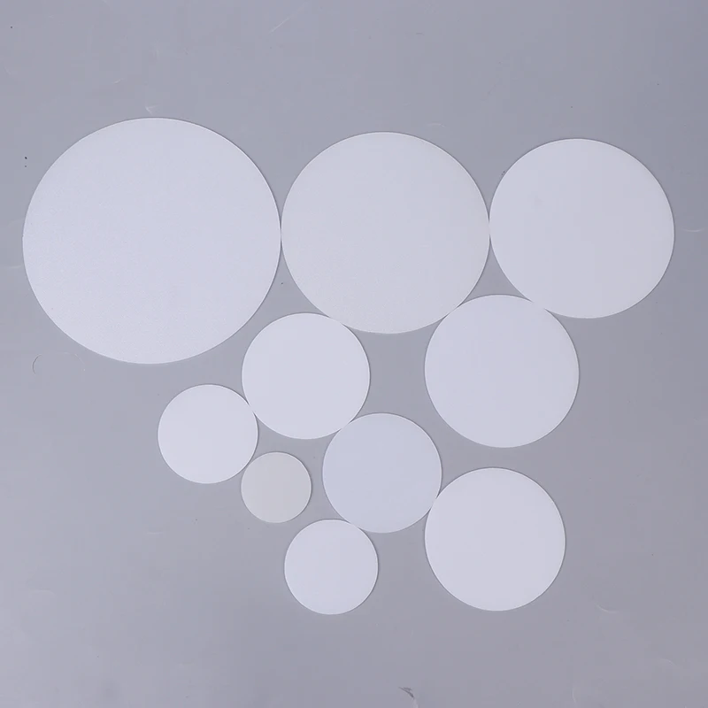 2pcs Frosted Acrylic 35mm 46mm 50mm 60mm 65mm 70mm Round Flat Semitransparent Lampshade For LED Lamp Down Light Flashlight