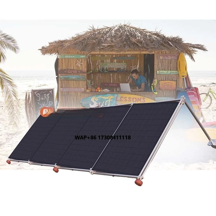 

Mono Foldable1520Watt High Power Commercial Booth Power Support Portable Solar Panel USB Mobile Phone for Shop Outdoor