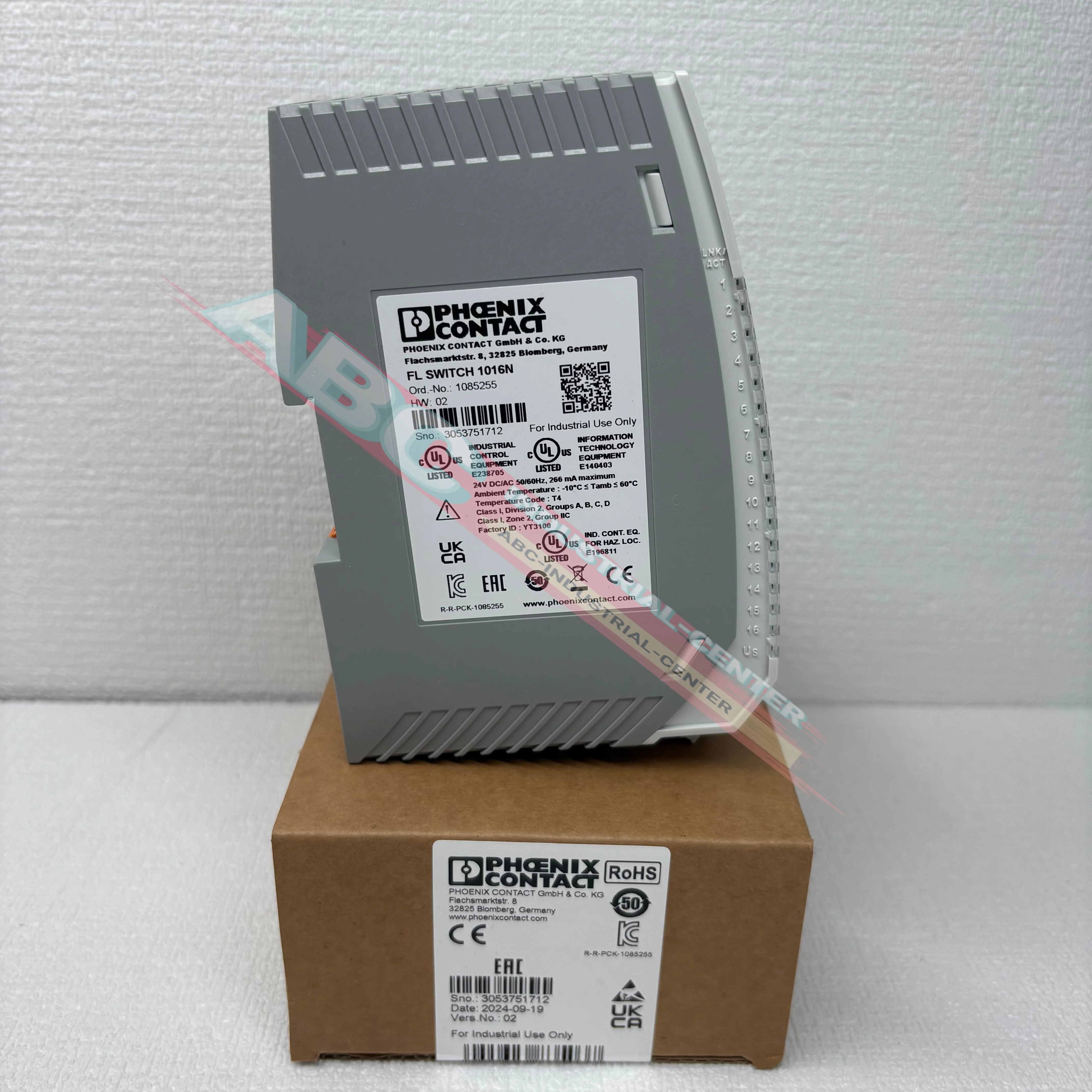 

Новый оригинальный промышленный переключатель 1085255 FL SWITCH 1016N