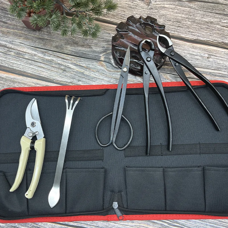 Bonsai Tool Set Gardening Pruning Kit Ball Joint Pliers & Leaf Bud Shears for Bonsai Styling Making