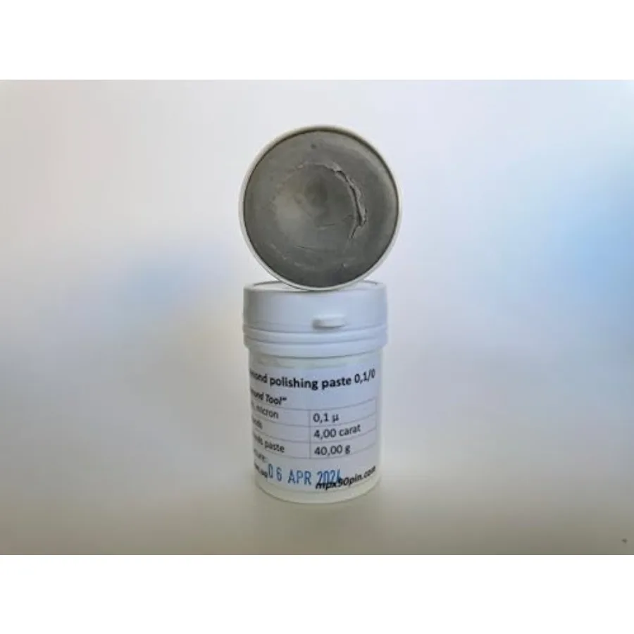 معجون تلميع الماس القائم على الزيت 0.1 ميكرون - 40 جرام جرة للمجوهرات والمعالجة الصناعية #2