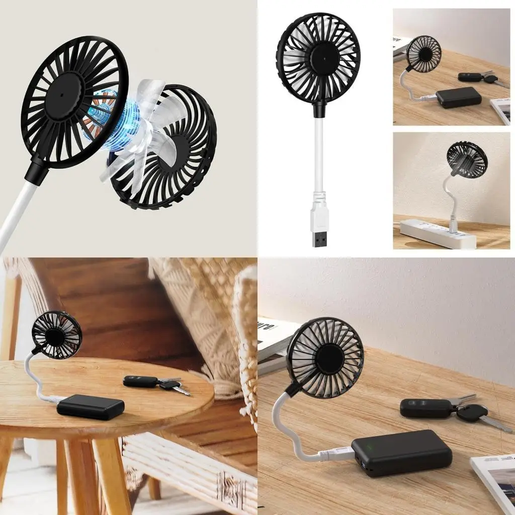 

Портативный USB-вентилятор Мини-портативные вентиляторы Открытый мини-настольный офис Бесшумный USB-вентилятор